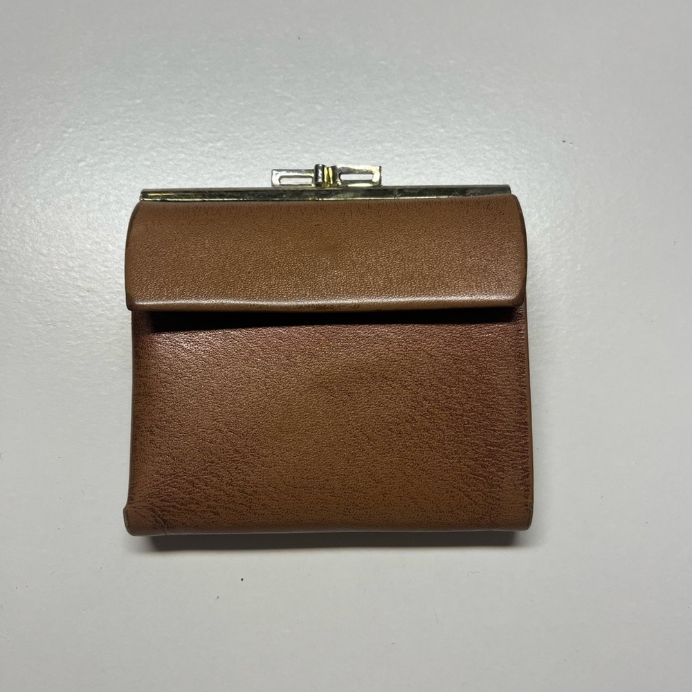 Vintage Lady Buxton Brown Leather Wallet